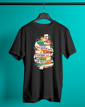 Load image into Gallery viewer, I Was Born With A Reading List I'll Never Finish Trending Guys Tee
