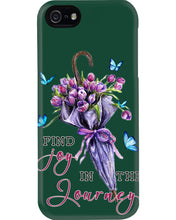 Load image into Gallery viewer, Butterflies Find Joy In The Journey Gift For Daughter Phone case
