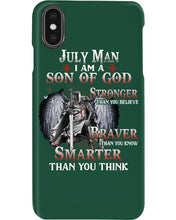 Load image into Gallery viewer, July Man Son Of God Birthday Meaningful Gift For Men Phone case
