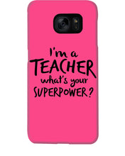 Load image into Gallery viewer, I'm A Teacher What Is You Superpower Gift For Teacher Phone case
