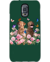 Load image into Gallery viewer, Gift For Dog LoversChesapeake Bay Retriever With Peonies Phone case
