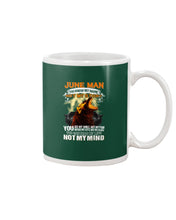 Load image into Gallery viewer, June Man You Know My Name Not My Sotry You See My Smile Trending Mug
