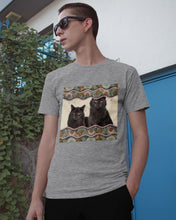 Load image into Gallery viewer, Lovely Phone Case Cute Black Cat Boho Pattern Gift For Cat Lovers Guys Tee
