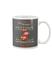 Load image into Gallery viewer, Cow I Need Somebody Who Sees The Crazy And Still Wants Me Mug
