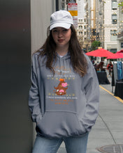 Load image into Gallery viewer, Cow I Need Somebody Who Sees The Crazy And Still Wants Me Hoodie
