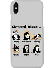Load image into Gallery viewer, Current Black Cat's Mood Gift For Cat Lovers Phone case
