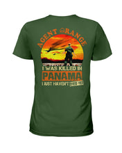 Load image into Gallery viewer, Agent Orange In Panama Historical Gifts Ladies Tee
