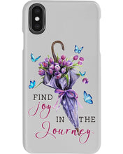 Load image into Gallery viewer, Butterflies Find Joy In The Journey Gift For Daughter Phone case
