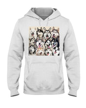 Load image into Gallery viewer, Many Love Husky Siberian On Phone Case Gift For Husky Lovers Hoodie
