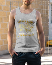 Load image into Gallery viewer, Black Kings Are Born In   November   Trending For Birthday Gift Unisex Tank Top
