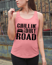 Load image into Gallery viewer, Lovely Phone Case Chillin’ On A Dirt Road Gift For Friends Ladies Flowy Tank
