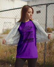 Load image into Gallery viewer, I Ge My Attitude From My August Dad Birthday Meaningful Gift Guys Tee
