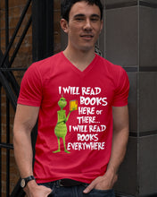Load image into Gallery viewer, I’ll Read Book Everywhere Great Gift For Book Lovers Guys V-Neck
