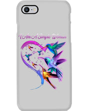 Load image into Gallery viewer, Hummingbirds Heart Shaped I Am A Simple Woman Gift For Mom Phone case
