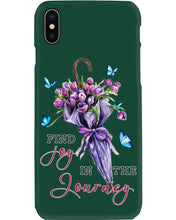 Load image into Gallery viewer, Butterflies Find Joy In The Journey Gift For Daughter Phone case

