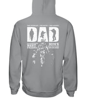 Load image into Gallery viewer, Daughter's Best Friend Son's Best Partner Birthday Gift For Dad Hoodie
