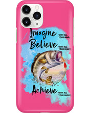 Load image into Gallery viewer, Fishing With All Your Heart Gift For Men Phone case
