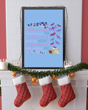 Load image into Gallery viewer, Butterflies When I Miss You I Just Have To Look Inside My Heart Gift For Lover Vertical Poster

