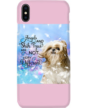 Load image into Gallery viewer, Angels And Shih Tzu Are Not Different Gift For Dog Lovers Phone case
