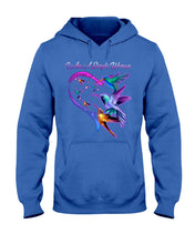 Load image into Gallery viewer, Hummingbirds Heart Shaped I Am A Simple Woman Gift For Mom Hoodie
