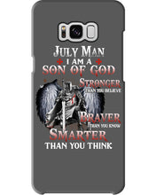 Load image into Gallery viewer, July Man Son Of God Birthday Meaningful Gift For Men Phone case
