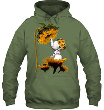 Load image into Gallery viewer, Elephant Sunflower Special Custom Design For Cute Girls Hoodie
