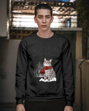 Load image into Gallery viewer, Cats Snow Funny Gift For Cats Lovers Sweatshirt
