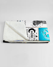 Load image into Gallery viewer, Inside Blanket Is A Piece Of My Heart Mom Gift For Daughter Sherpa Blanket
