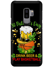 Load image into Gallery viewer, Basketball Drink Beer St Patrick's Day Gift For Basketball Lovers Phone case
