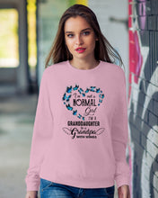 Load image into Gallery viewer, Gift For Angel Grandpa I'm A Granddaughter To A Grandpa With Wings Sweatshirt
