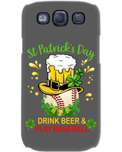 Load image into Gallery viewer, Baseball Drink Beer Day St Patrick's Day Gift For Baseball Lovers Phone case
