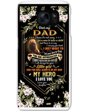 Load image into Gallery viewer, Lion Gift For  Papa You'll Always My Dad My Hero  Custom Design Phone case
