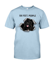 Load image into Gallery viewer, Labrador Retriever Six Feet People Unique Custom Design For Dog Lovers Guys Tee
