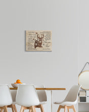 Load image into Gallery viewer, I Love You More Custom Name Deer Gift For Boyfriend Matte Canvas
