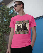 Load image into Gallery viewer, Lovely Phone Case Cute Black Cat Boho Pattern Gift For Cat Lovers Guys Tee
