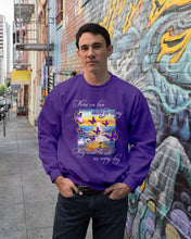 Load image into Gallery viewer, Butterfly Sunset On Beach Those We Love Don't Go Away Gift For Lover Sweatshirt
