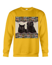 Load image into Gallery viewer, Lovely Phone Case Cute Black Cat Boho Pattern Gift For Cat Lovers Sweatshirt
