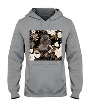Load image into Gallery viewer, Gift For Dog Lovers Pitbull Bright Peonies Hoodie
