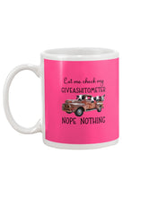 Load image into Gallery viewer, Let Me Check My Giveashitometer Nope Nothing   Special Custom Design Mug
