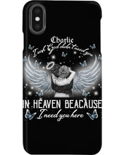 Load image into Gallery viewer, Butterfly I Need You More Angel Wings Gift For Lovers Phone case

