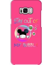 Load image into Gallery viewer, Lovely Phone Case Rainbow Design Stay Out Of My Bubble Gift For Friends Phone case

