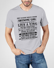 Load image into Gallery viewer, esome Girl She Was Born In May Guys V-Neck
