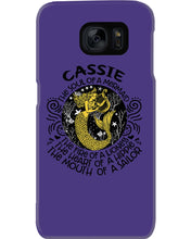 Load image into Gallery viewer, Gift For Cassie Girl The Soul Of A Mermaid Phone case
