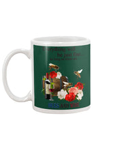 Load image into Gallery viewer, Everything Will Be Just Fine As Long As There Are Bees And Wine Gift For Bee Lovers Mug
