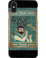 Load image into Gallery viewer, Lose Your Mind Find Your Soul Gift For Bartender Phone case
