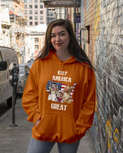 Load image into Gallery viewer, Keep America Great Yorkshire Terrier Gift For Dog Lovers Hoodie
