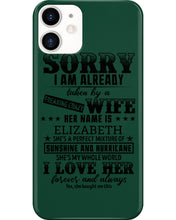 Load image into Gallery viewer, Gift For Husband I Love Here Forever And Always Phone case
