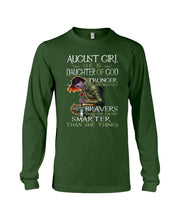 Load image into Gallery viewer, August Girl Daughter Of God Meaningful Gift For Women Unisex Long Sleeve
