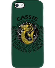 Load image into Gallery viewer, Gift For Cassie Girl The Soul Of A Mermaid Phone case
