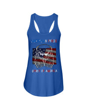 Load image into Gallery viewer, Eagle American Pride Spirit Of America Gift For American People Ladies Flowy Tank
